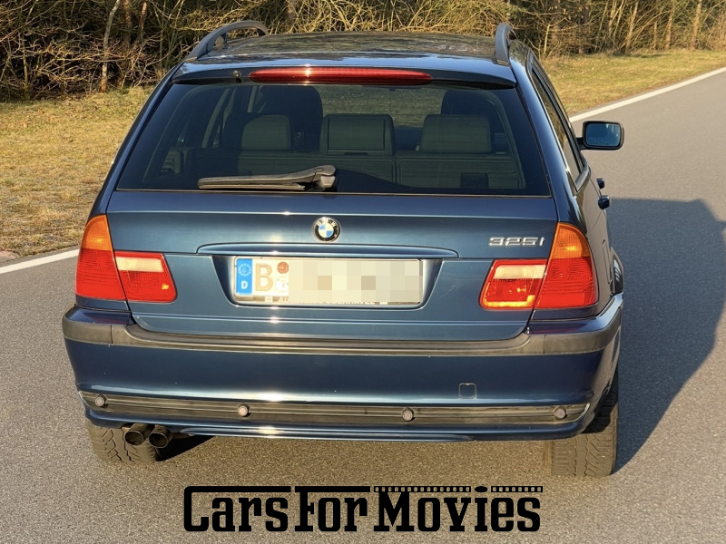 CarsForMovies | BMW 325i E46 2002 Deutschland Blau Grau Zivilfahrzeug Kombi DE - Berlin 7700 Schiebedach leder
